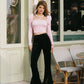 Daphne Velvet Pants (Black)