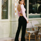 Daphne Velvet Pants (Black)