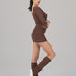 Holly Legwarmers (Brown)