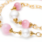 Isabella Pearl Necklace (Pink)