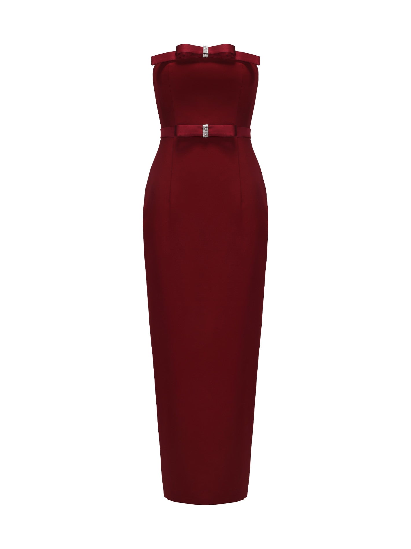 Demi Bow Dress (Red)