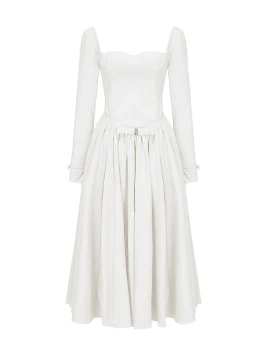 Bernadette Dress (White)