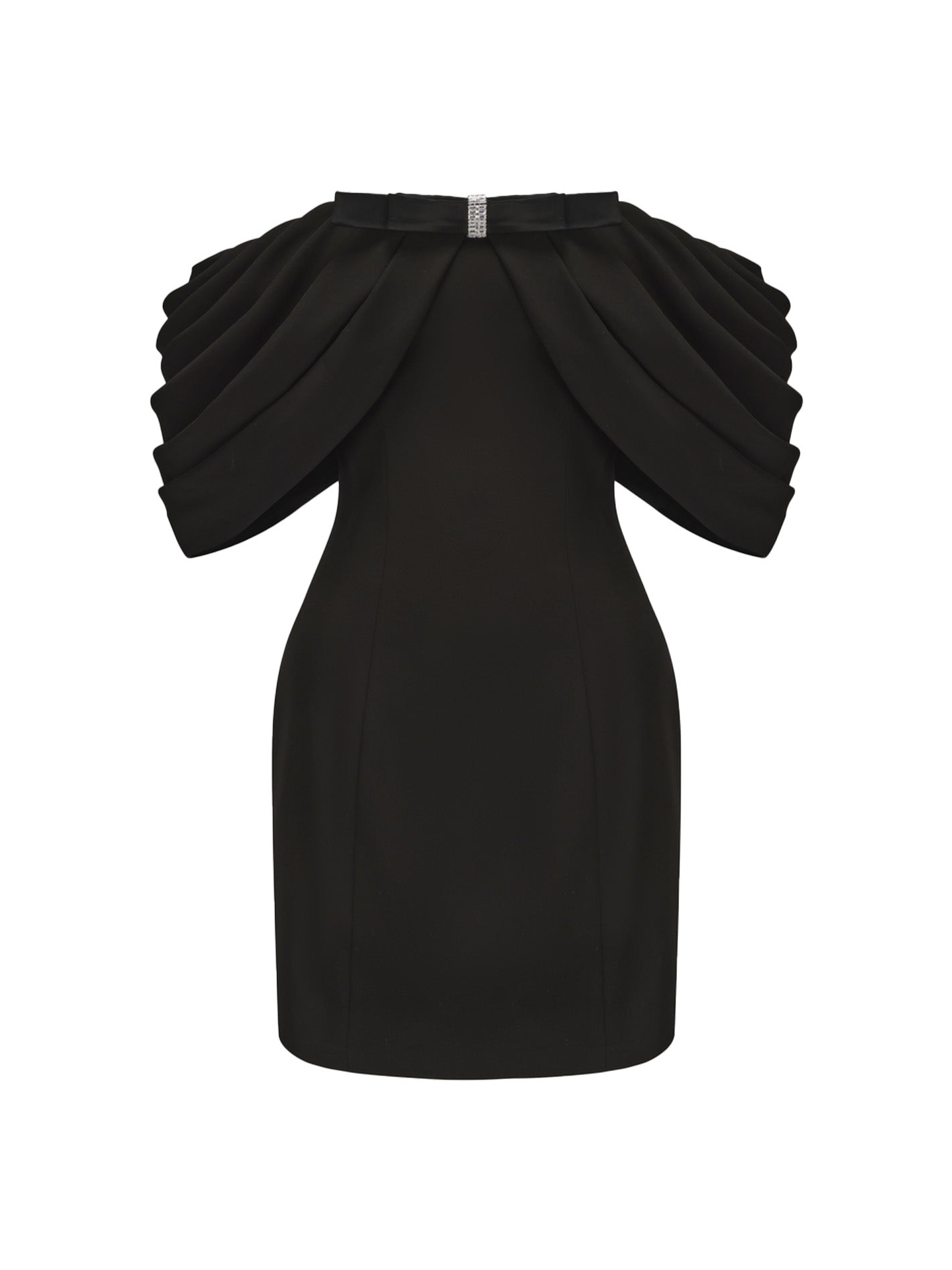 Kate Bow Dress (Black)