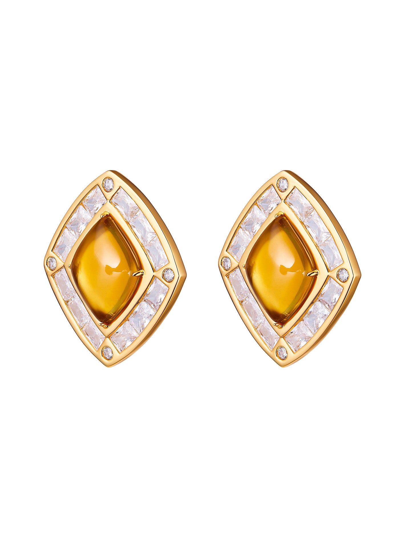 Bianca Earrings (Yellow)