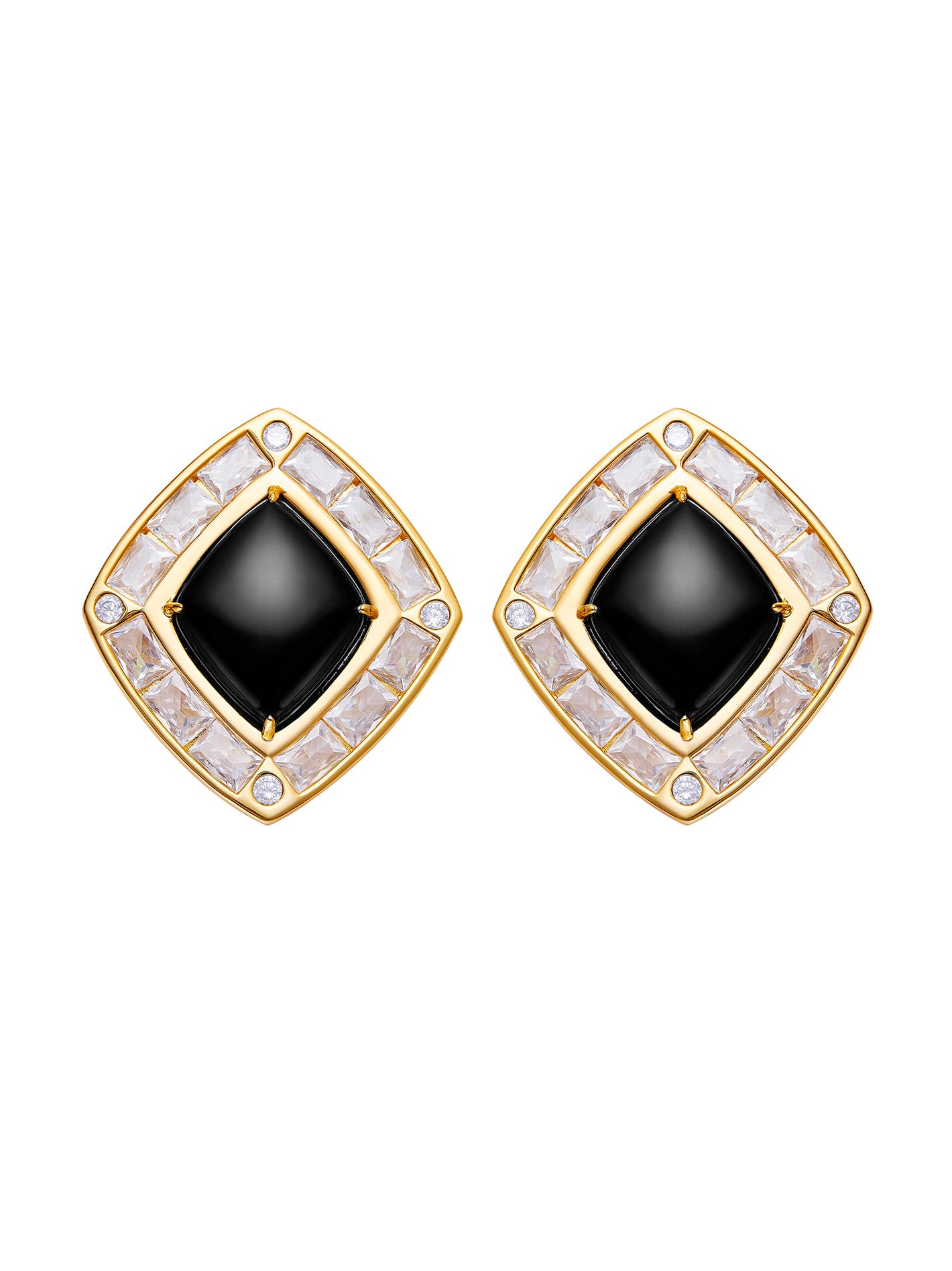 Bianca Earrings (Black)