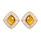 Bianca Earrings (Yellow)