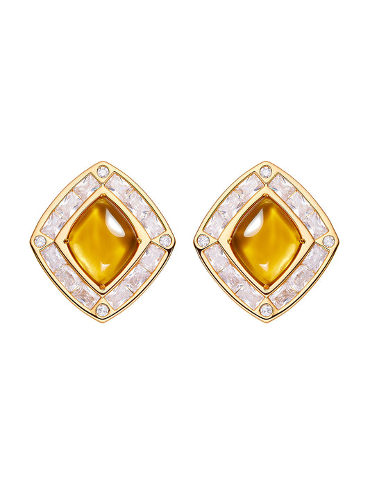 Bianca Earrings (Yellow)