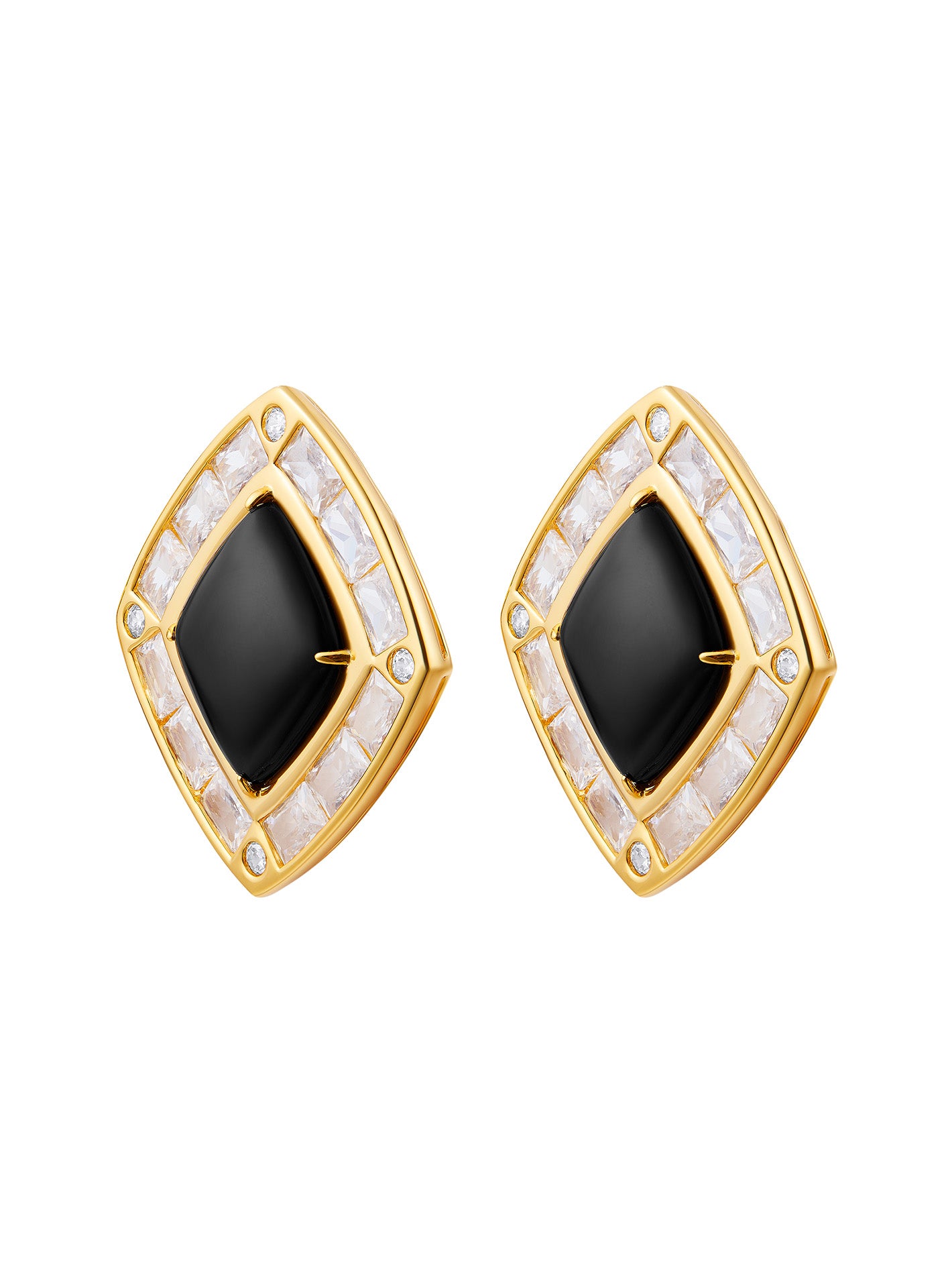 Bianca Earrings (Black)