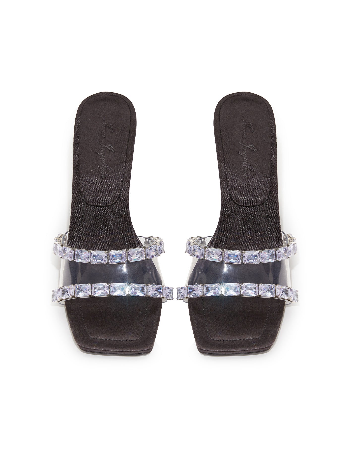 Cassandra Diamond Heels (Black)