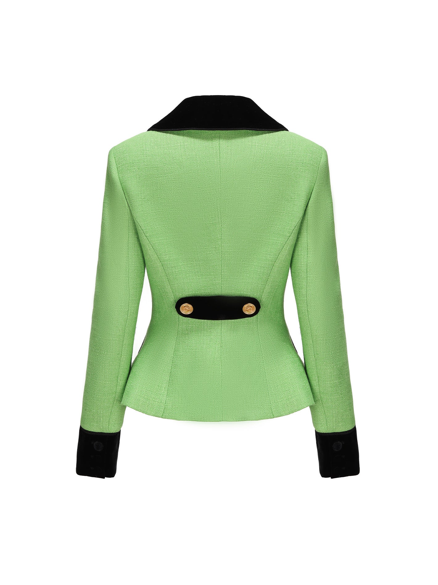 Michelle Tweed Blazer (Green)