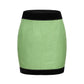 Michelle Tweed Skirt (Green)