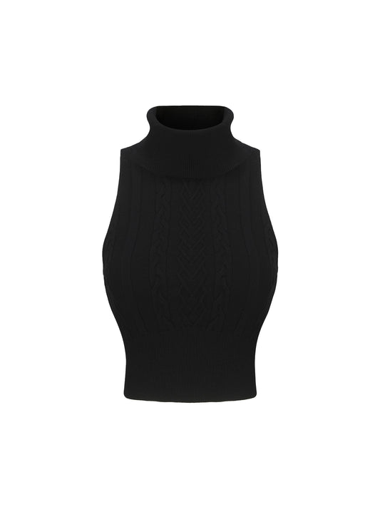 Janelle Knit Top (Black)