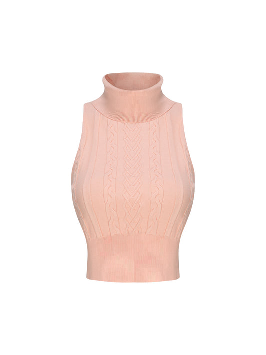 Janelle Knit Top (Peach)