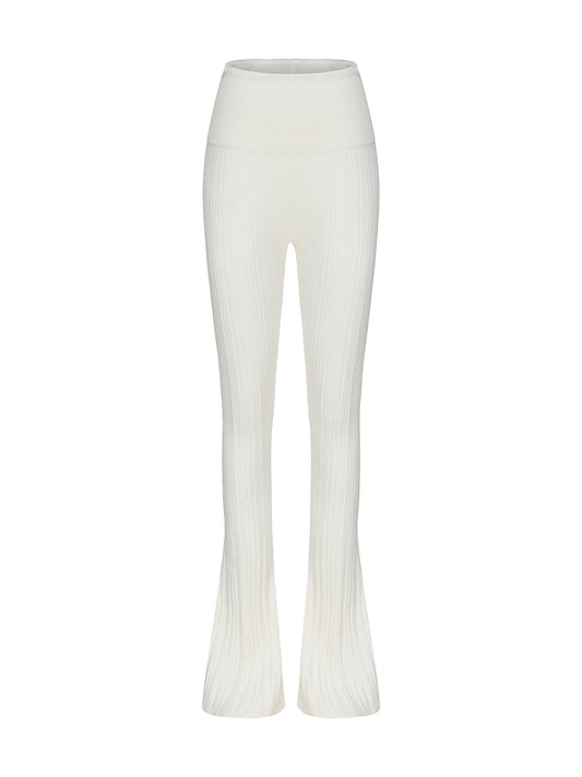 Janelle Knit Pants (White)