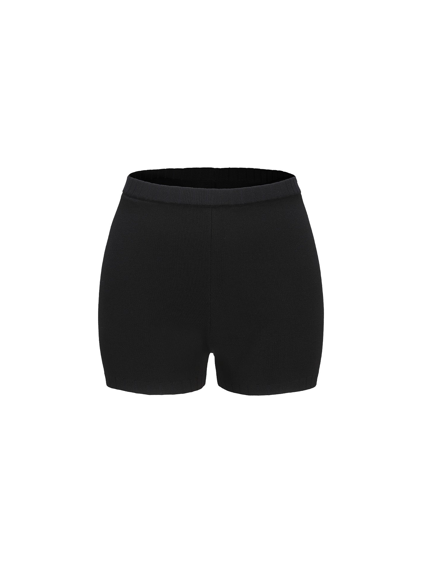 Kennedy Knit Shorts (Black)