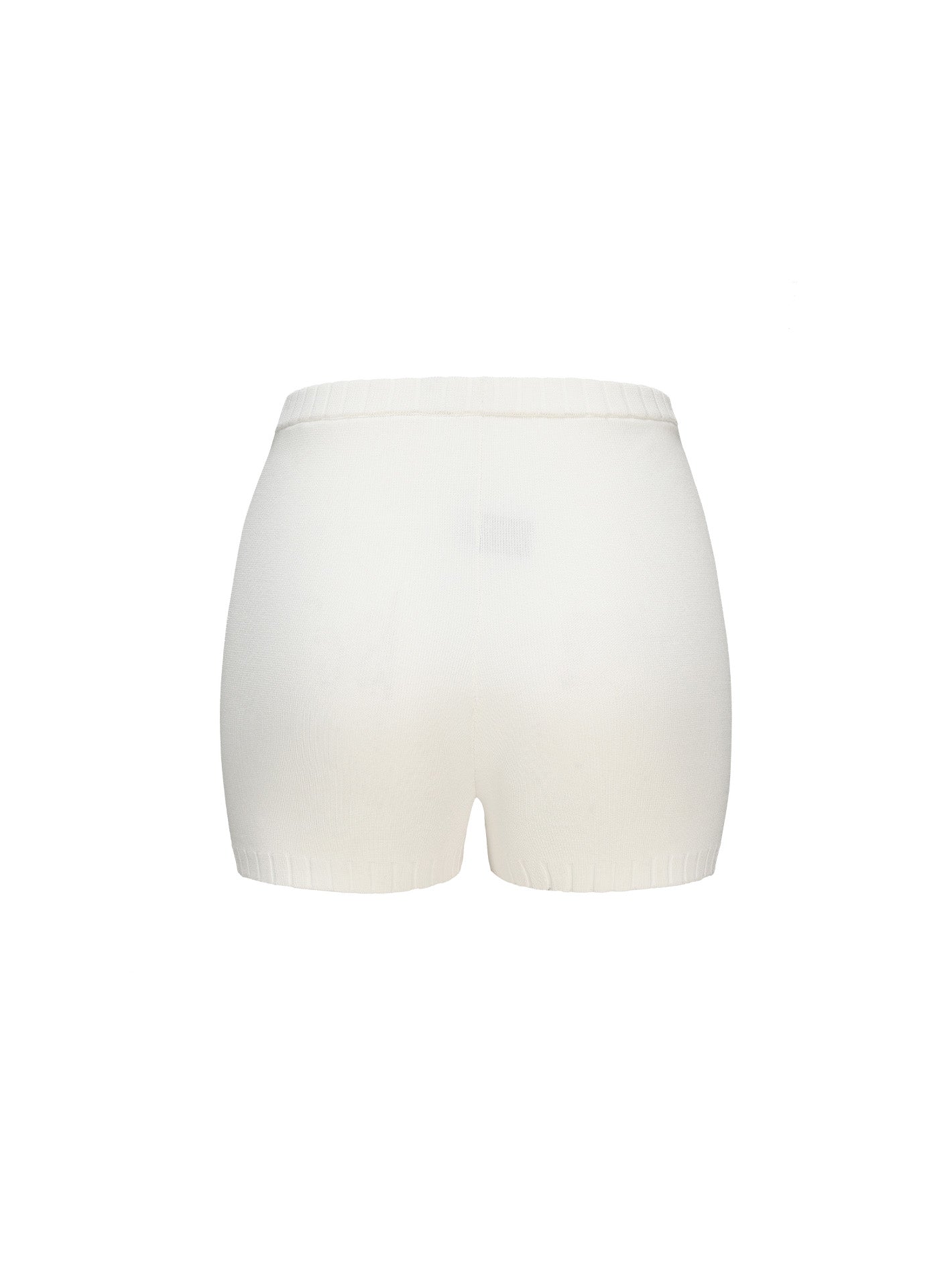 Kennedy Knit Shorts (White)