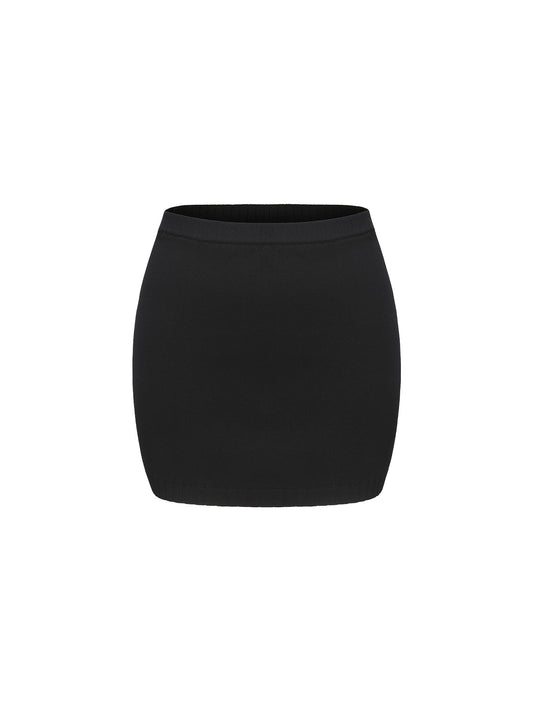 Kennedy Knit Skirt (Black)