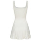 Janelle Knit Dress (White)