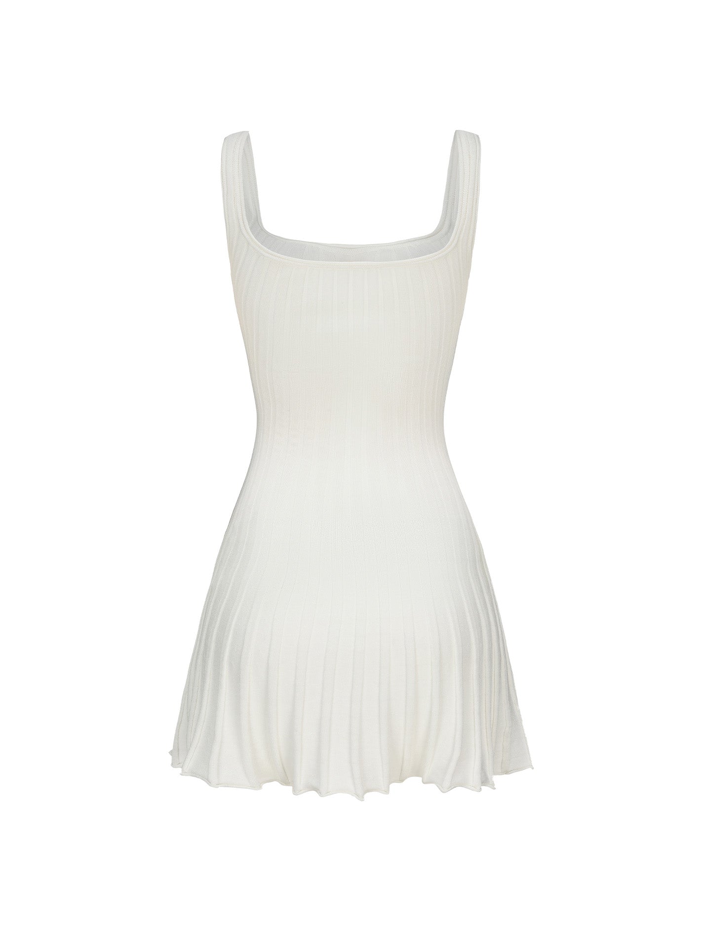 Janelle Knit Dress (White)