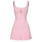 Janelle Knit Dress (Pink)