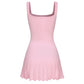 Janelle Knit Dress (Pink)