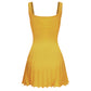 Janelle Knit Dress (Yellow)