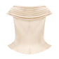 Belle Satin Top (Beige) (Final Sale)