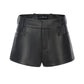 Victoria Leather Shorts