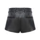 Victoria Leather Shorts