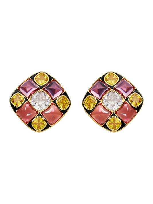 Cassandra Earrings (Pink)