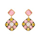 Claudia Earrings (Pink)