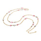 Isabella Pearl Necklace (Pink)