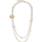 Anika Pearl Necklace (Pink)