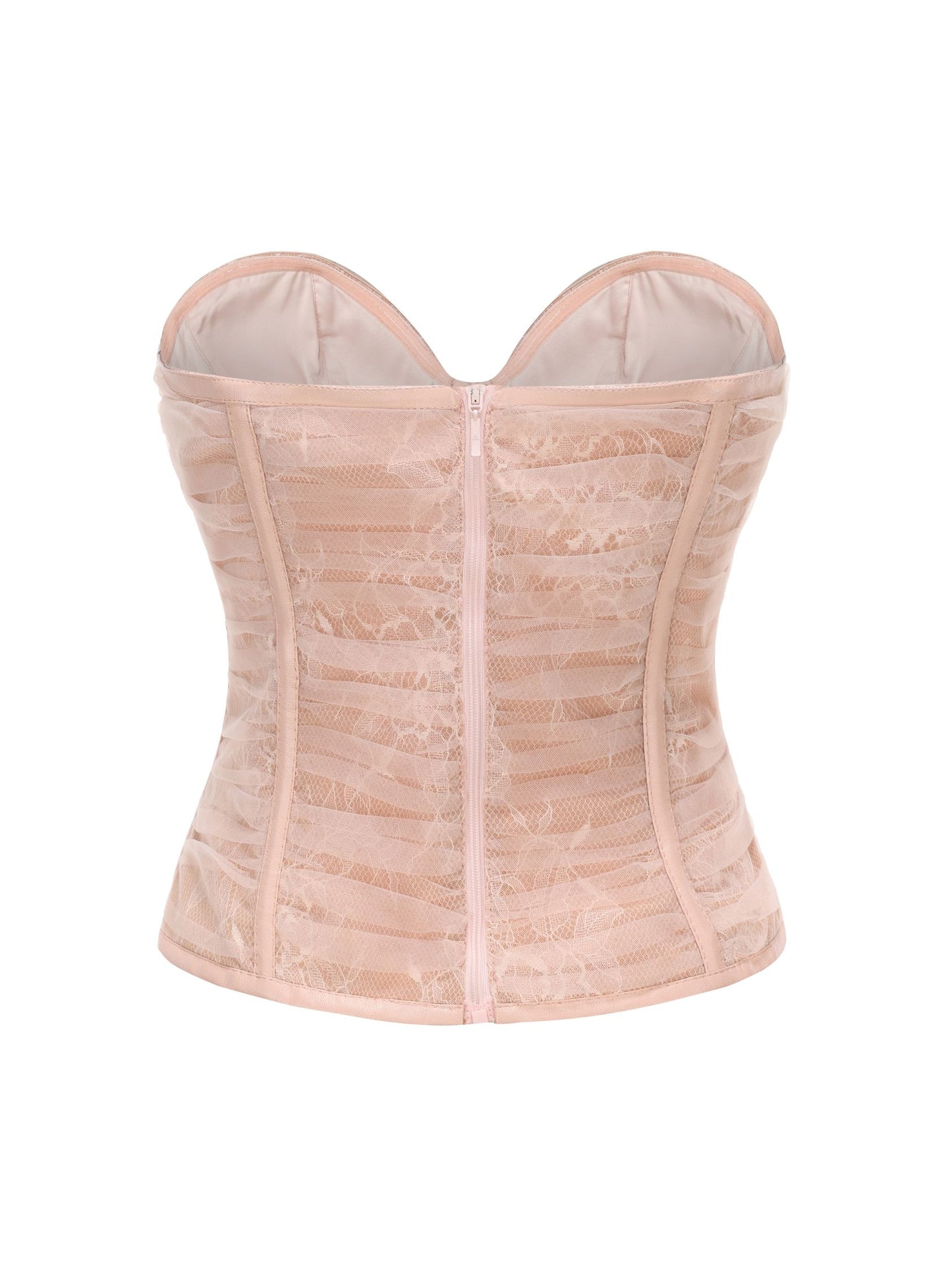 Cara Bustier Top (Pink)