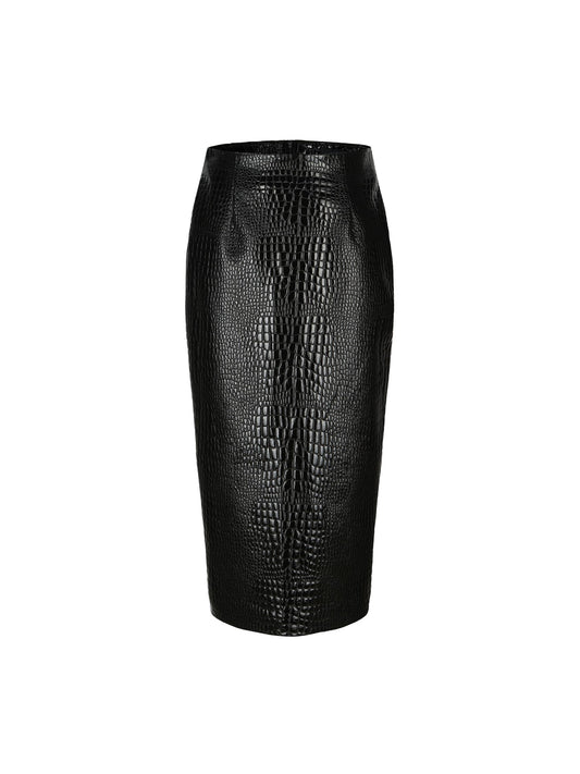 Brittany Leather Skirt (Final Sale)