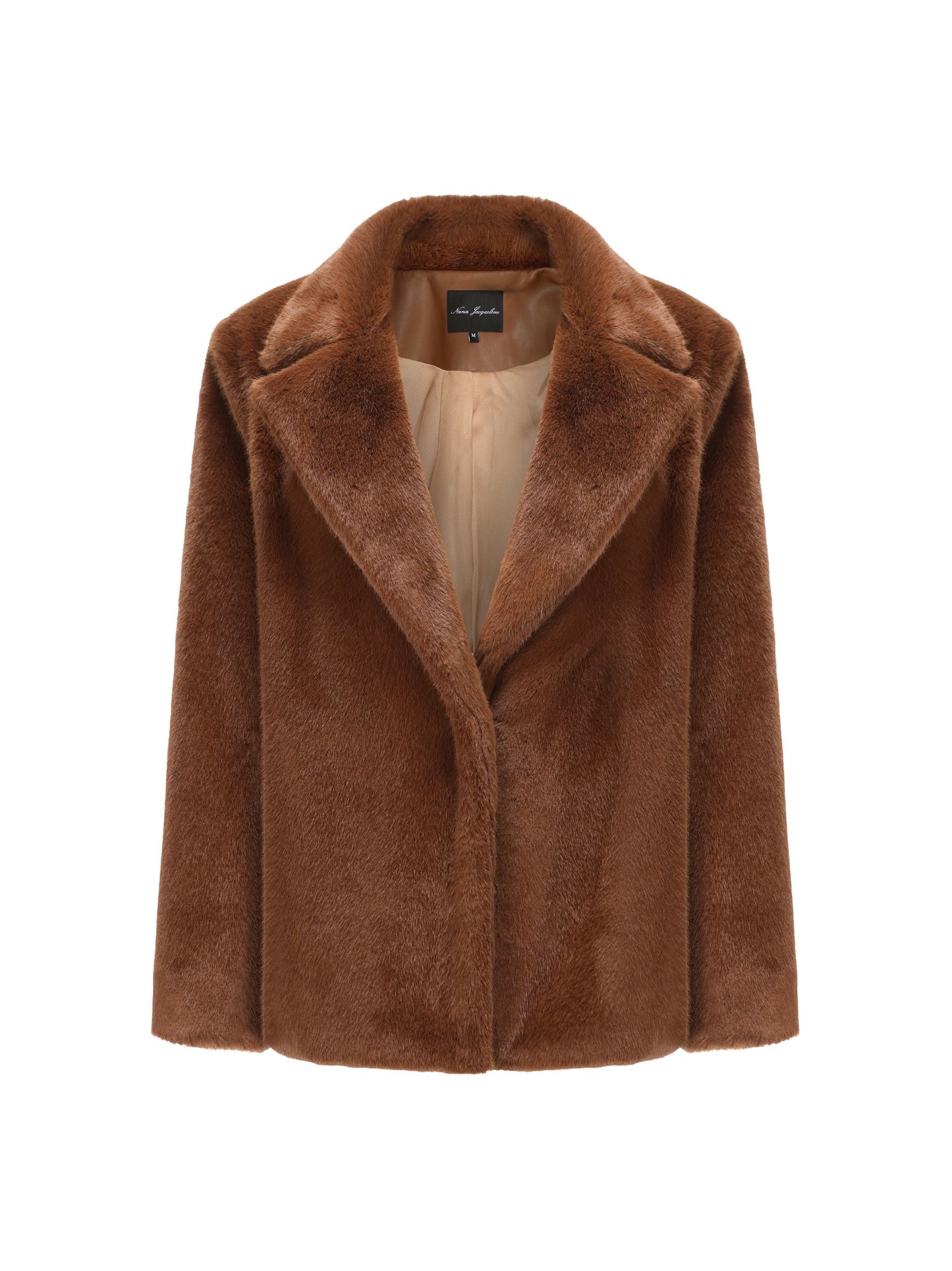 Phoebe Fur Jacket (Brown)