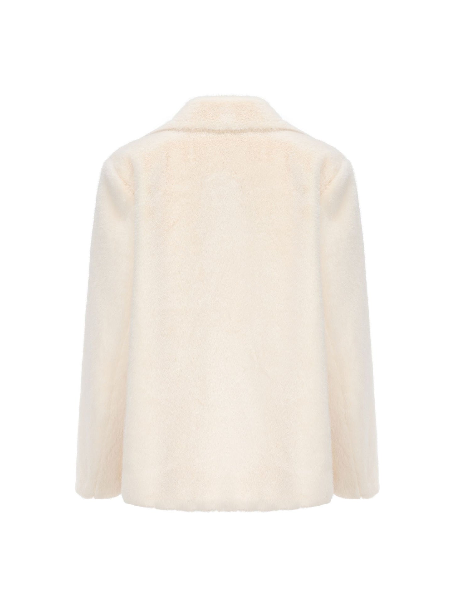 Phoebe Fur Jacket (White)