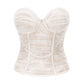 Cara Bustier Top (Off-White)