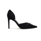 Diana Diamond Heels (Black) (Final Sale)