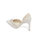 Diana Diamond Heels (White) (Final Sale)