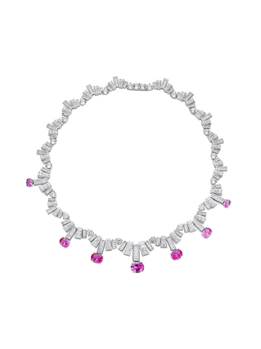 Keira Necklace (Pink)