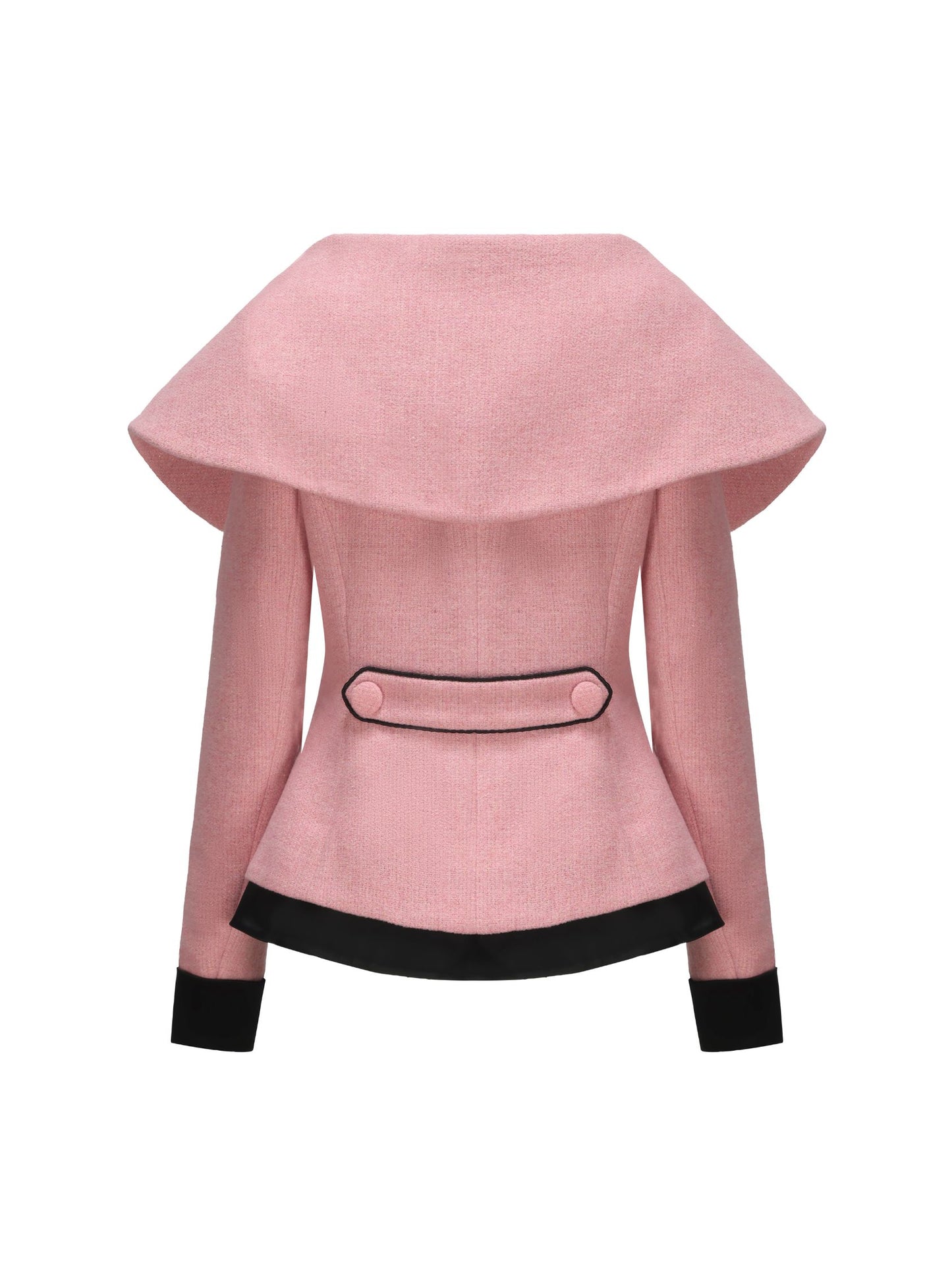 Nadia Lapel Jacket (Pink) (Final Sale)