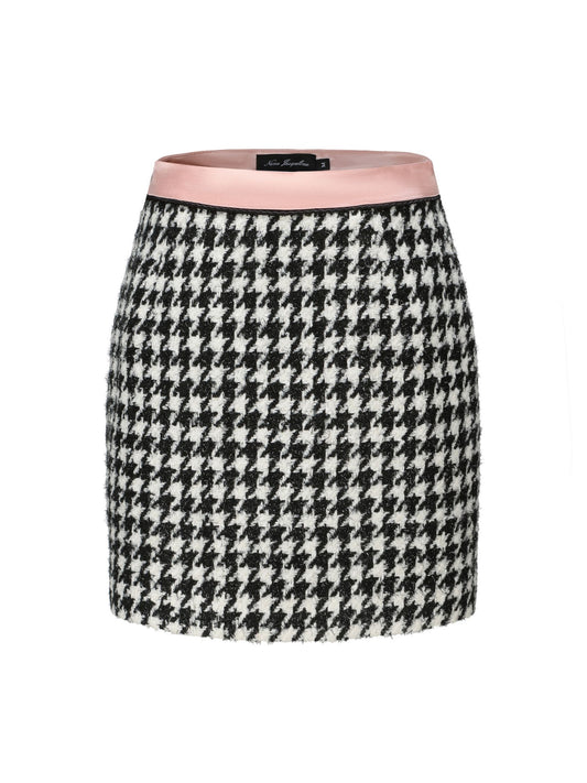 Nadia Skirt (Houndstooth) (Final Sale)