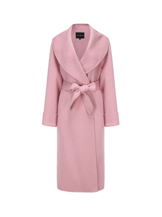 Emmeline Lapel Coat (Pink)