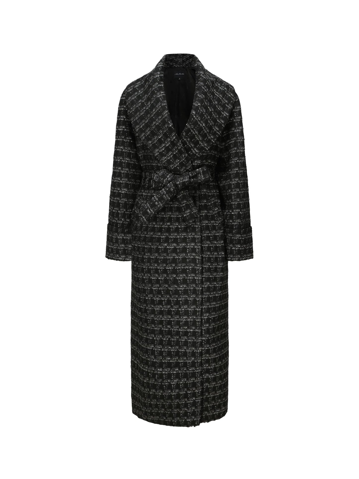 Emmeline Lapel Coat (Black)