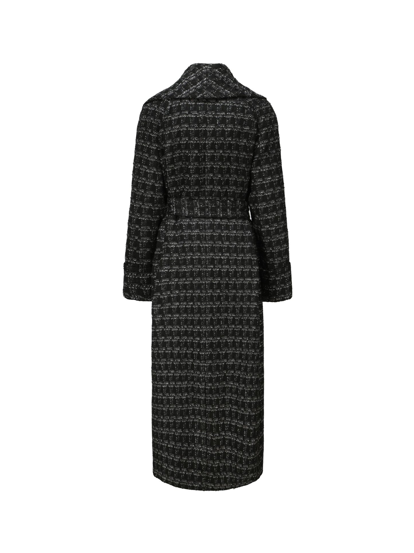 Emmeline Lapel Coat (Black)