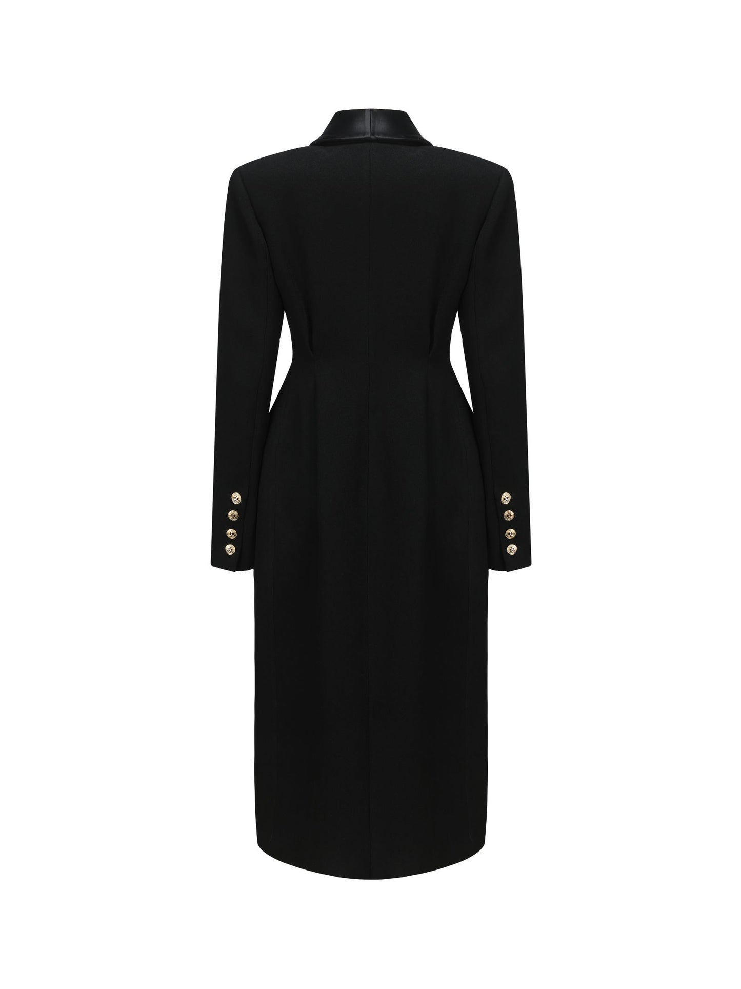 Evie Long Suit Jacket (Black)