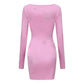 Melanie Dress (Pink) (Final Sale)