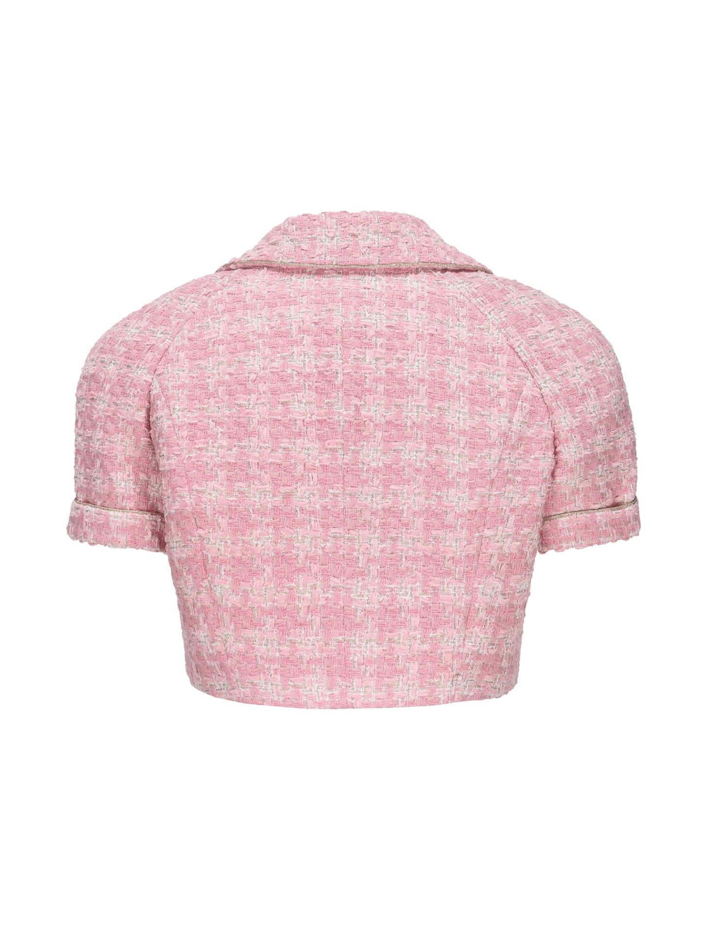 Chelsea Tweed Top  (Pink) (Final Sale)