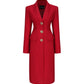 Evie Long Suit Jacket (Red)